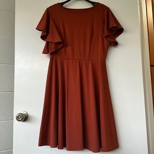 ORANGE DRESS